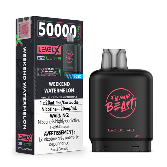 Level X Flavour Beast G2 Ultra 50K – Weekend Watermelon