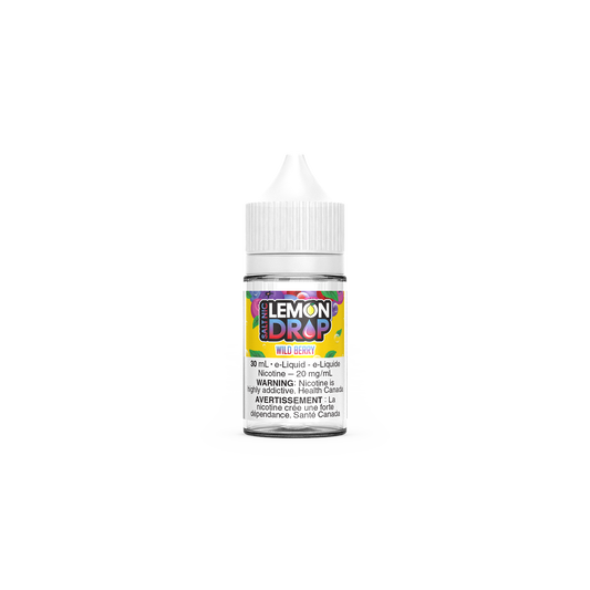 Lemon Drop Vape Juice Salt Nic - Wild Berry (30mL)