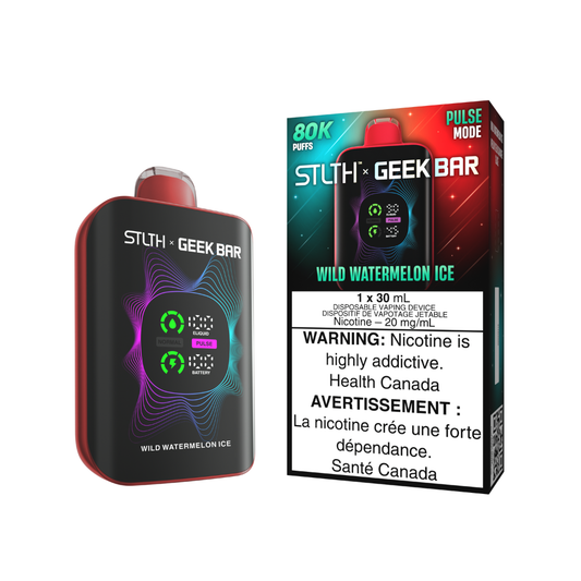 STLTH x Geek Bar 80K  Disposable vape - Wild Watermelon Ice