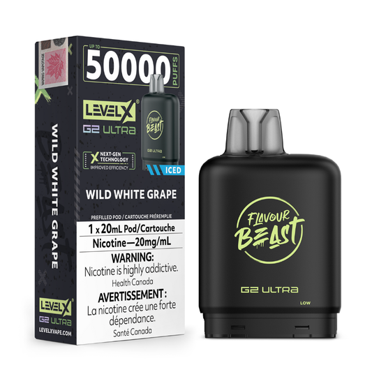 Level X Flavour Beast G2 Ultra 50K – Wild White Grape