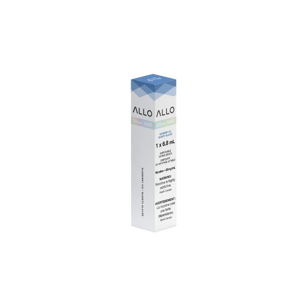 Allo Ultra 1600 - Blueberry Ice Disposable Vape