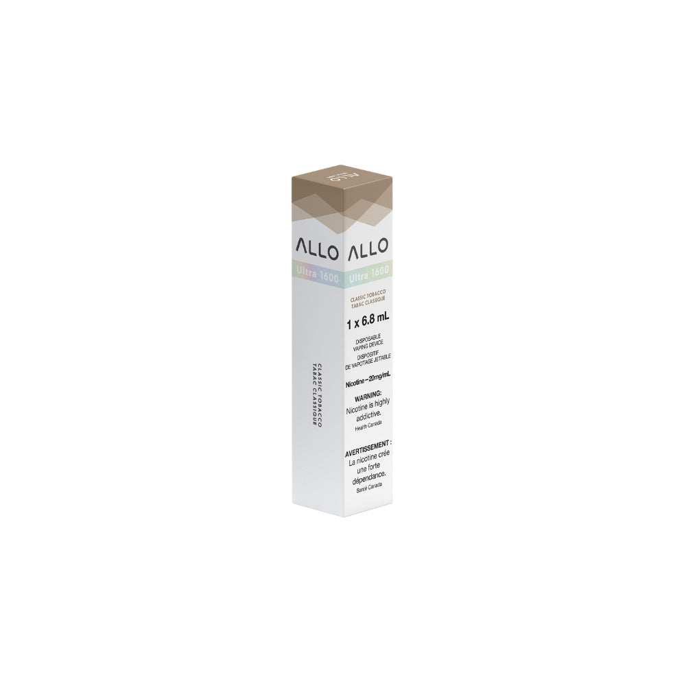 Allo Ultra 1600 - Classic Tobacco Disposable Vape