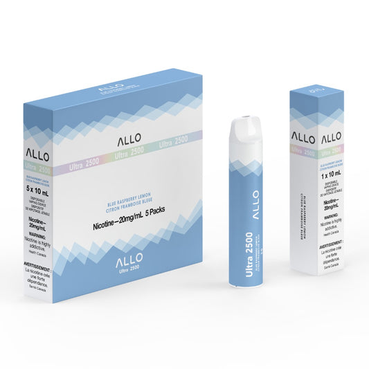 Allo Ultra 2500 - Blue Raspberry Lemon Disposable Vape