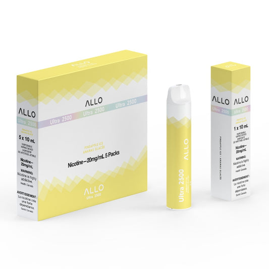Allo Ultra 2500 - Pineapple Ice Disposable Vape