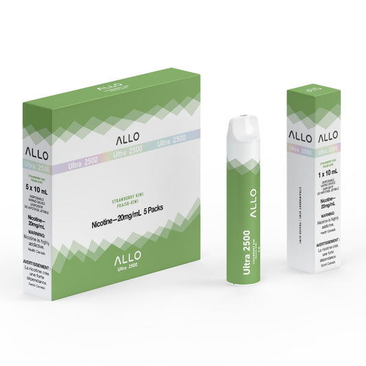 Allo Ultra 2500 - Strawberry Kiwi Disposable Vape