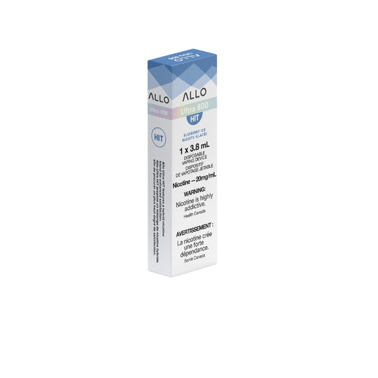 Allo Ultra 800 - Blueberry Ice Disposable Vape