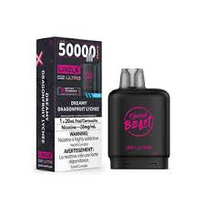 Level X Flavour Beast G2 Ultra 50K – Dreamy Dragonfruit Lychee