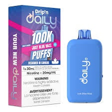 Just Blue Razz - Drip'n Daily 100K Disposable Vape (30ml)