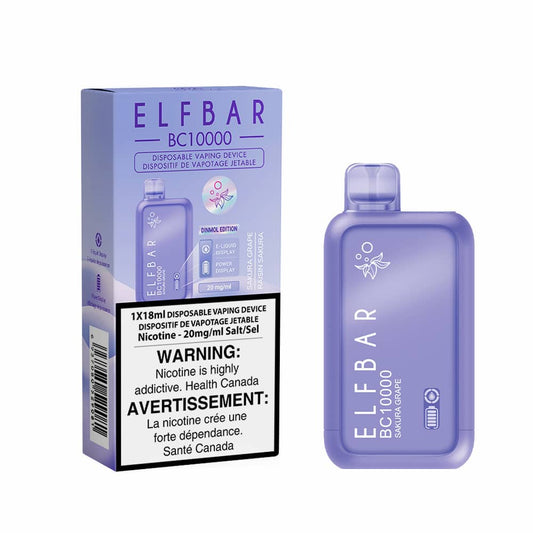 Sakura Grape - Elf Bar BC10000 Disposable Vape