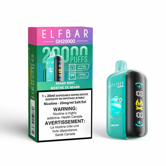 Miami Mint - Elf Bar GH20000 Disposable Vape
