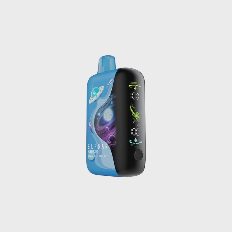 Sour Blue Razz Ice - Elfbar Fs70k Disposable