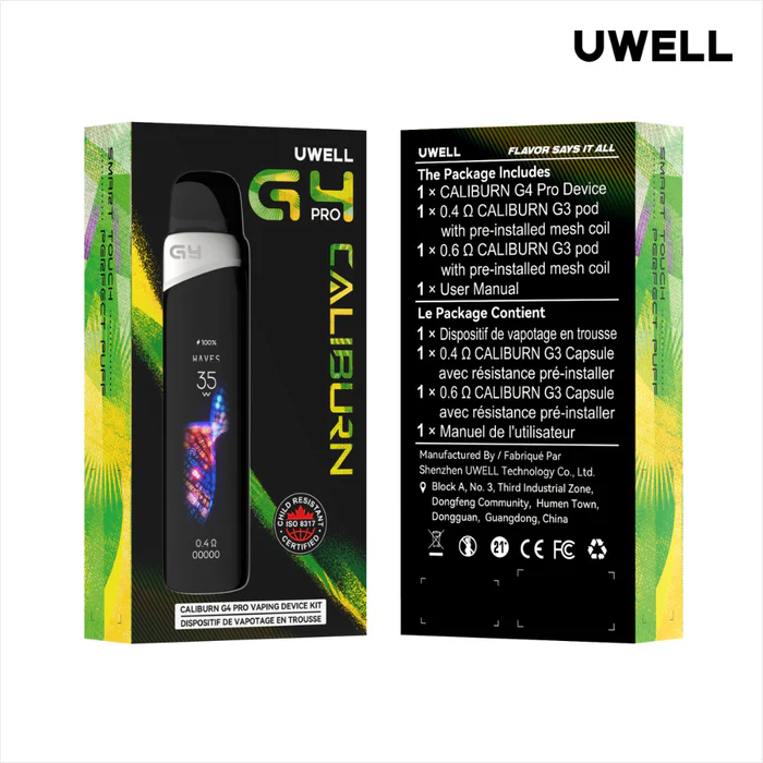 UWELL CALIBURN G4 POD KIT [CRC]