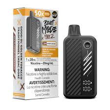 Good OL' Golden Tobacco - Flavour Beast Beast Mode Max 2 50K Disposable Vape (20ml)