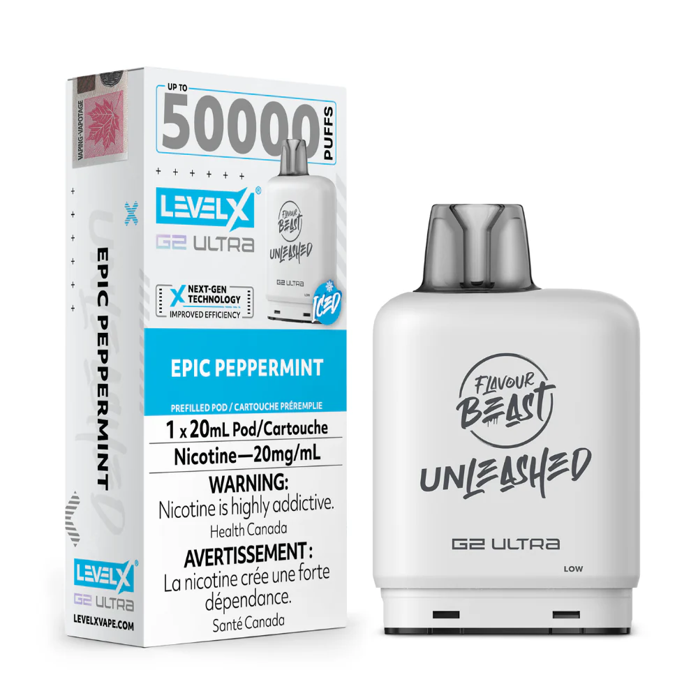 Level X Flavour Beast Unleashed G2 Ultra 50K – Epic Peppermint