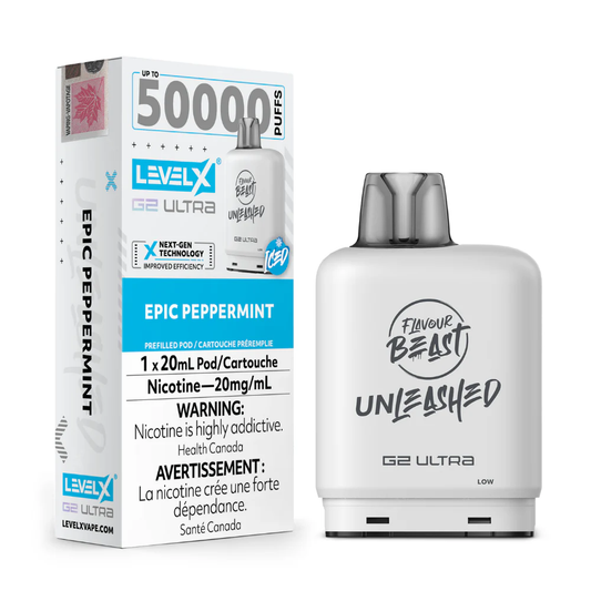 Level X Flavour Beast Unleashed G2 Ultra 50K – Epic Peppermint