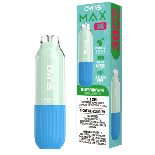 Blueberry Mint - OVNS Max 3K Disposable Vape