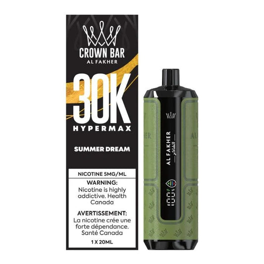 Al Fakher Crown Bar Hypermax 30K Disposable Vape - Summer Dream