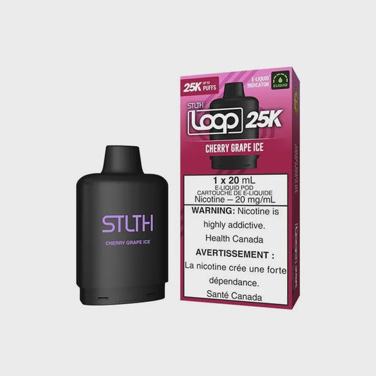 Cherry Grape Ice -STLTH Loop 25K Vape Pod