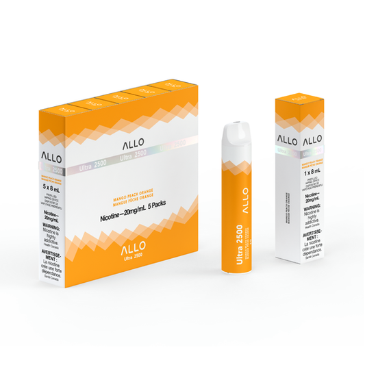 Allo Ultra 2500 - Mango Peach Orange Disposable Vape