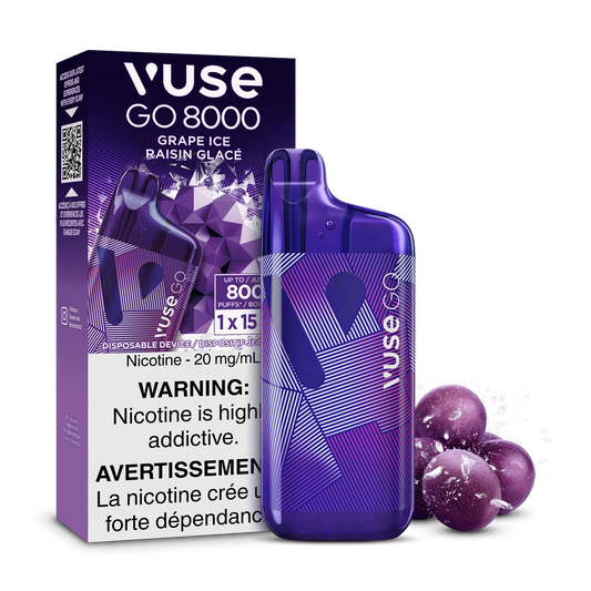 Grape Ice - Vuse GO 8000 Disposable Vape