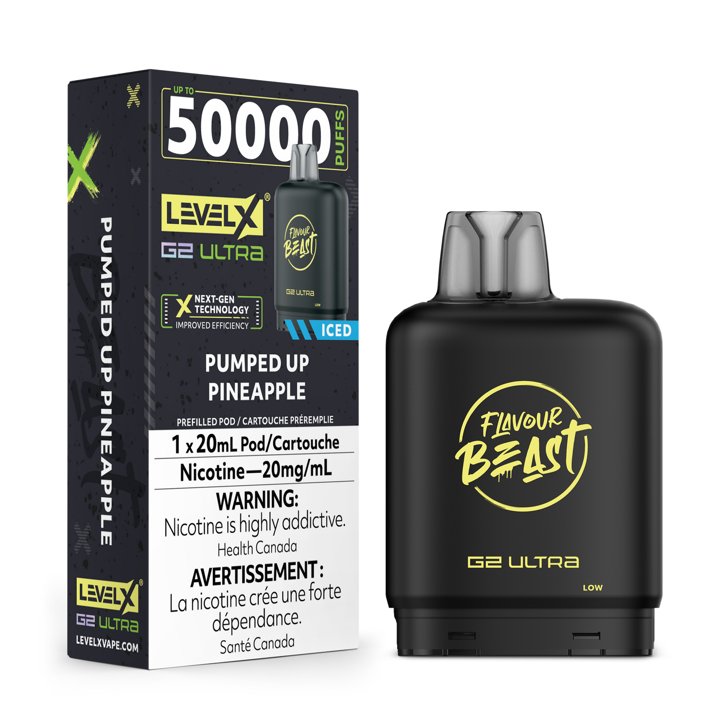 Level X Flavour Beast G2 Ultra 50K – Pumped Up Pineapple