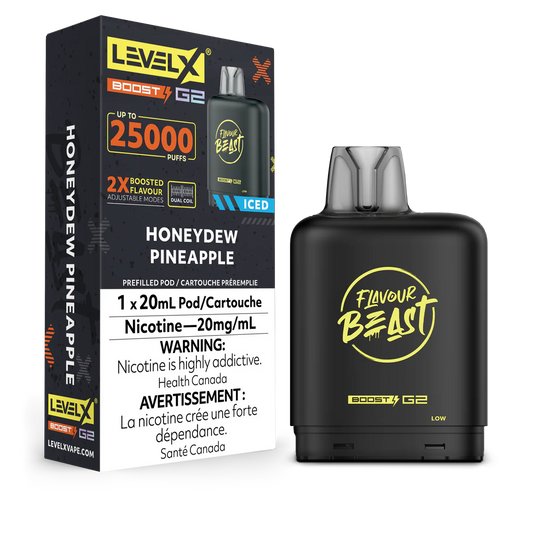 Level X Flavour Beast Boost G2 25K – Honey Dew Pineapple