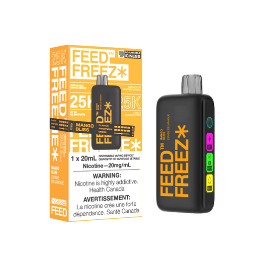 FEED Freezie 25K Disposable Vape - Mango Bliss (20mL)
