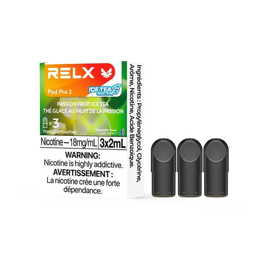 RELX Pod Pro 2 - Passion Fruit Ice Tea (3 Pack)