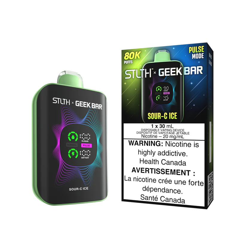 STLTH x Geek Bar 80K  Disposable vape - Sour - C Ice