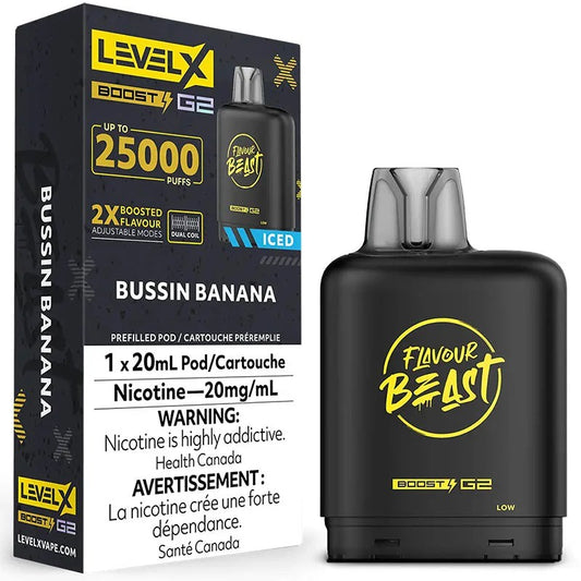 Level X Flavour Beast G2 Ultra 50K – Bussin  Banana