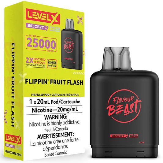 Level X Flavour Beast Boost G2 25K –  Flippin Fruit Flash