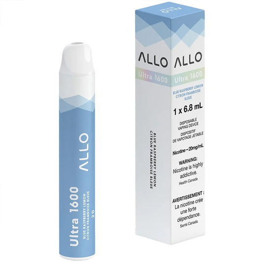 Allo Ultra 1600 - Blue Raspberry Lemon Ice Disposable Vape