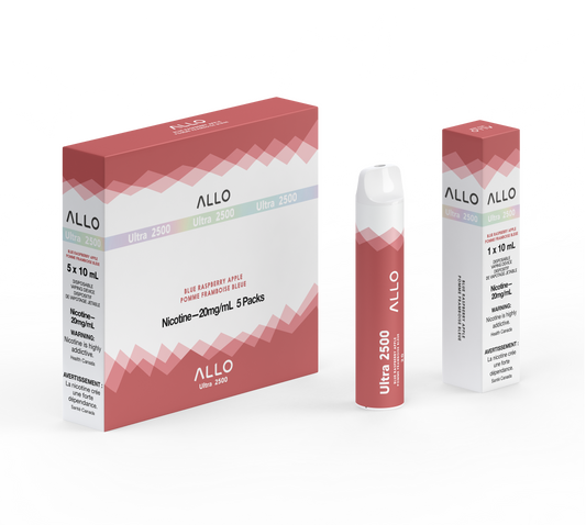 Allo Ultra 2500 - Blue Raspberry Apple Disposable Vape