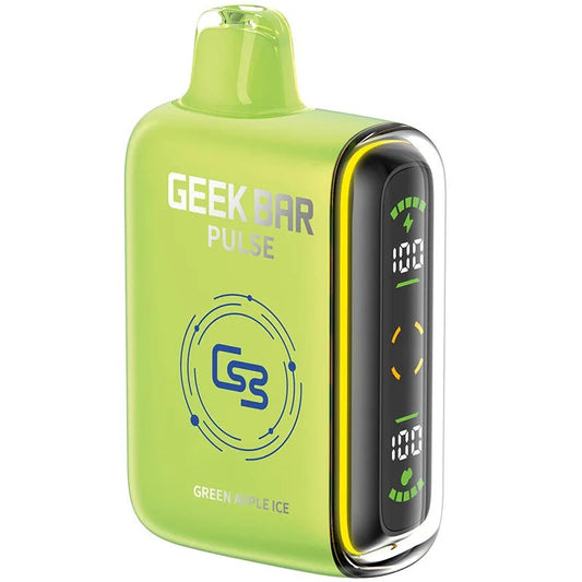 Geek Bar Pulse 9K Disposable Vape - Green Apple Ice