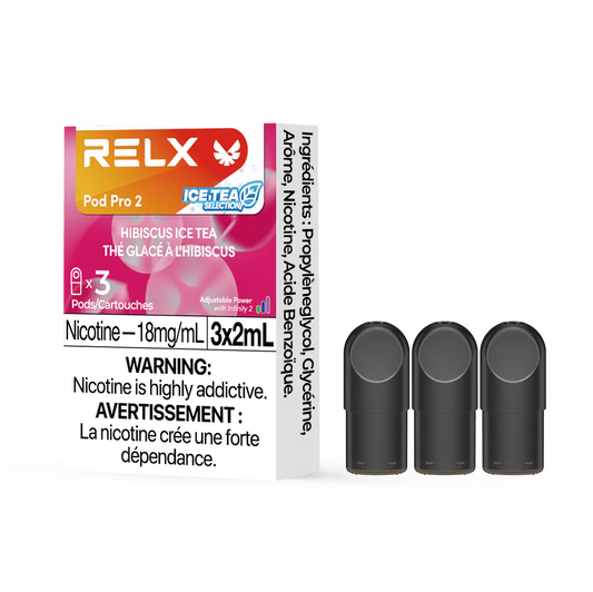 RELX Pod Pro 2 - Hibiscus Ice Tea (3 Pack)