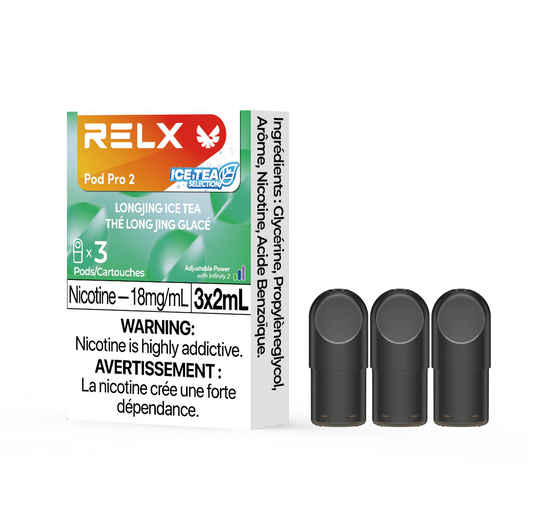 RELX Pod Pro 2 - Longjing Ice Tea (3 Pack)