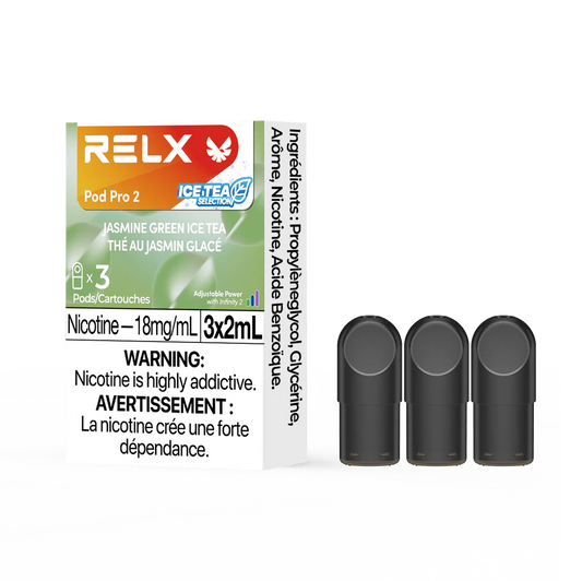 RELX Pod Pro 2 - Jasmine Green Ice Tea (3 Pack)