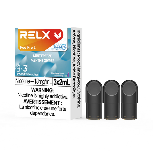RELX Pod Pro 2 - Mint Freeze (3 Pack)