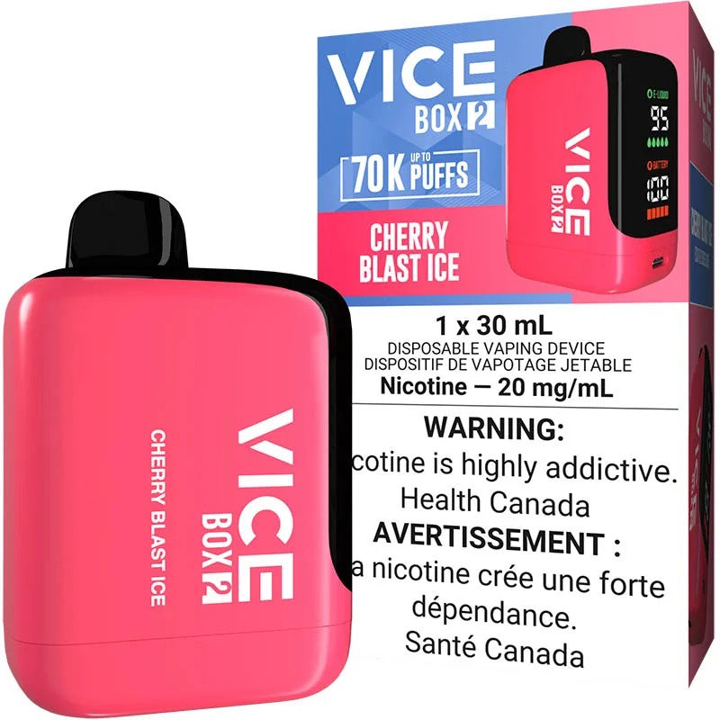 Cherry Blast Ice - Vice Box 2 Disposable Vape (30mL)