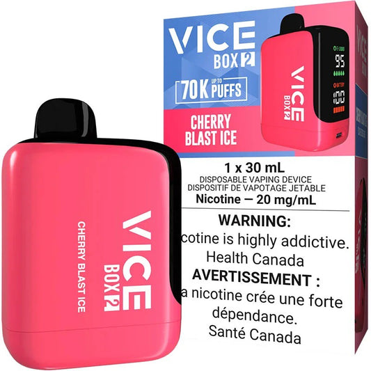 Cherry Blast Ice - Vice Box 2 Disposable Vape (30mL)
