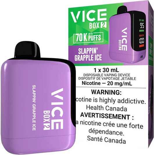 Slappin Grapple Ice - Vice Box 2 Disposable Vape (30mL)