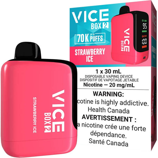 Strawberry Watermelon Ice - Vice Box 2 Disposable Vape (30mL)