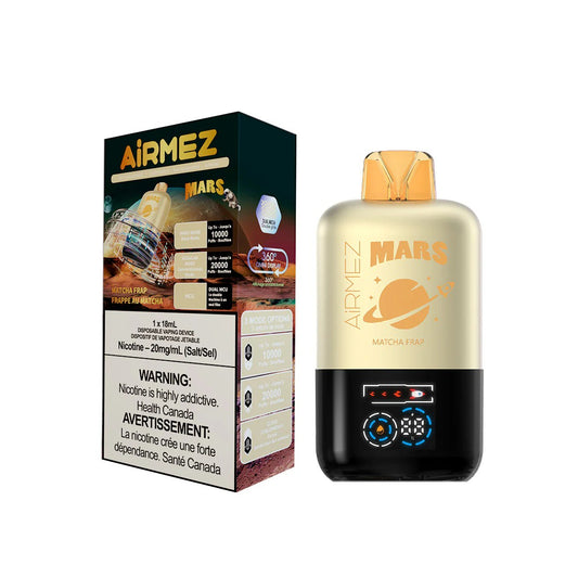 Airmez Marz  Disposable Vape 18mL - Matcha Frap