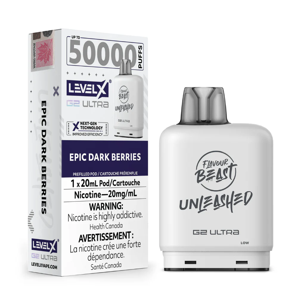 Level X Flavour Beast Unleashed G2 Ultra 50K – Epic Dark Berries