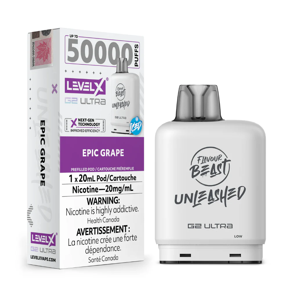 Level X Flavour Beast Unleashed G2 Ultra 50K – Epic Grape