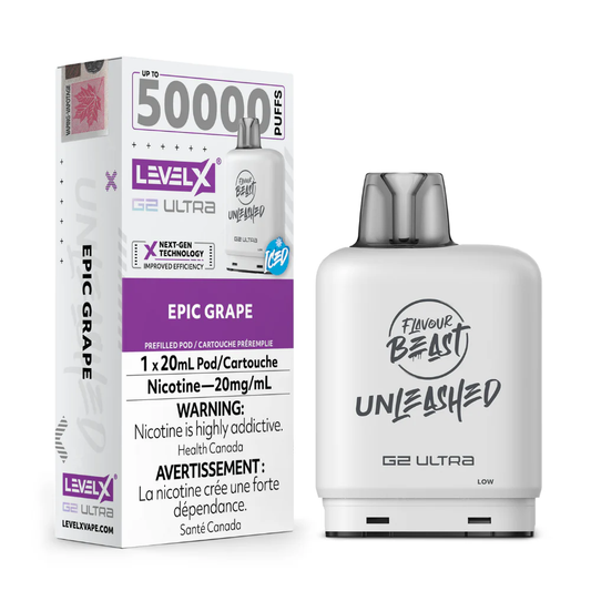 Level X Flavour Beast Unleashed G2 Ultra 50K – Epic Grape