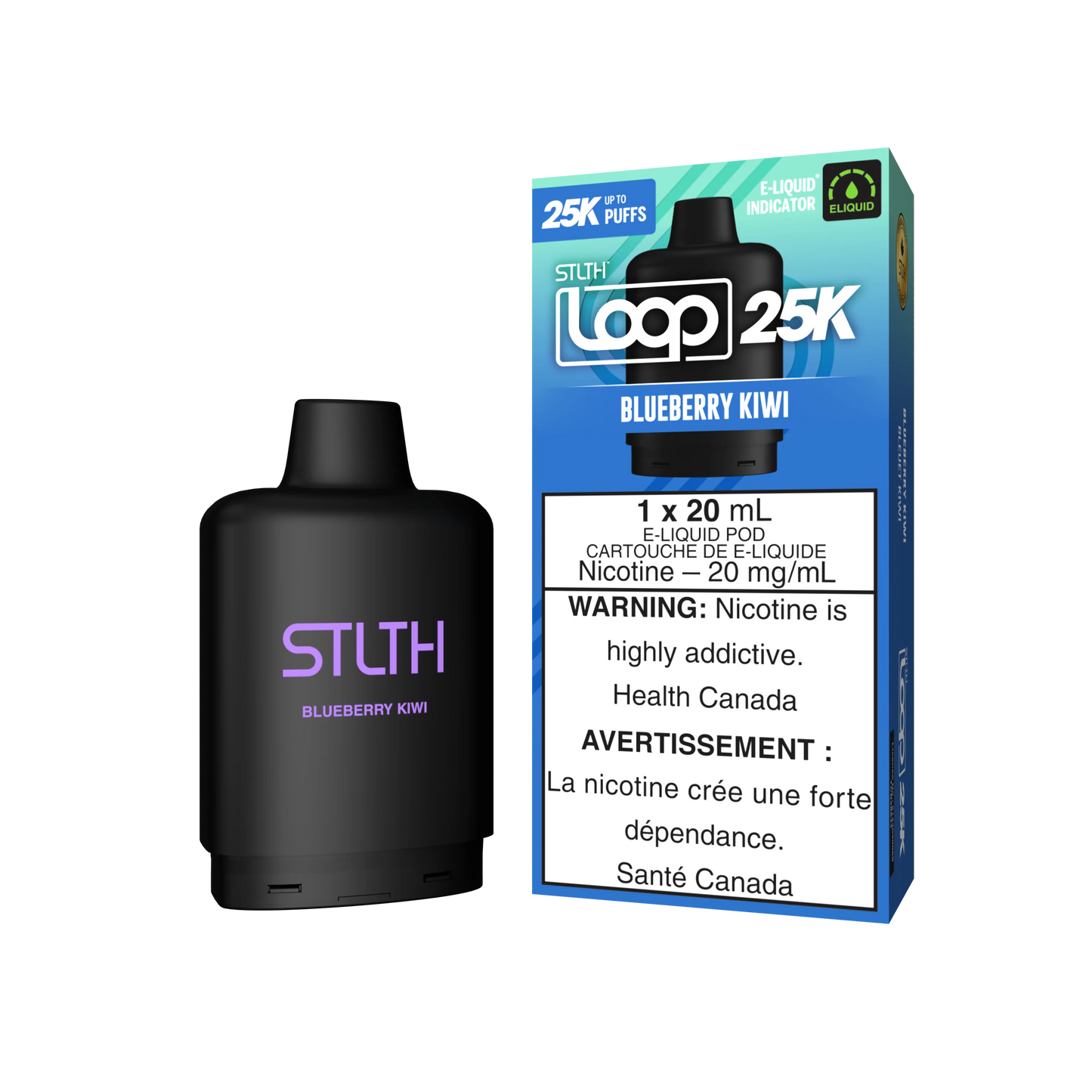 Blueberry Kiwi - STLTH Loop 25K Vape Pod