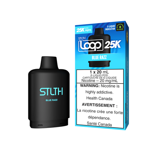 Blue Razz - STLTH Loop 25K Vape Pod