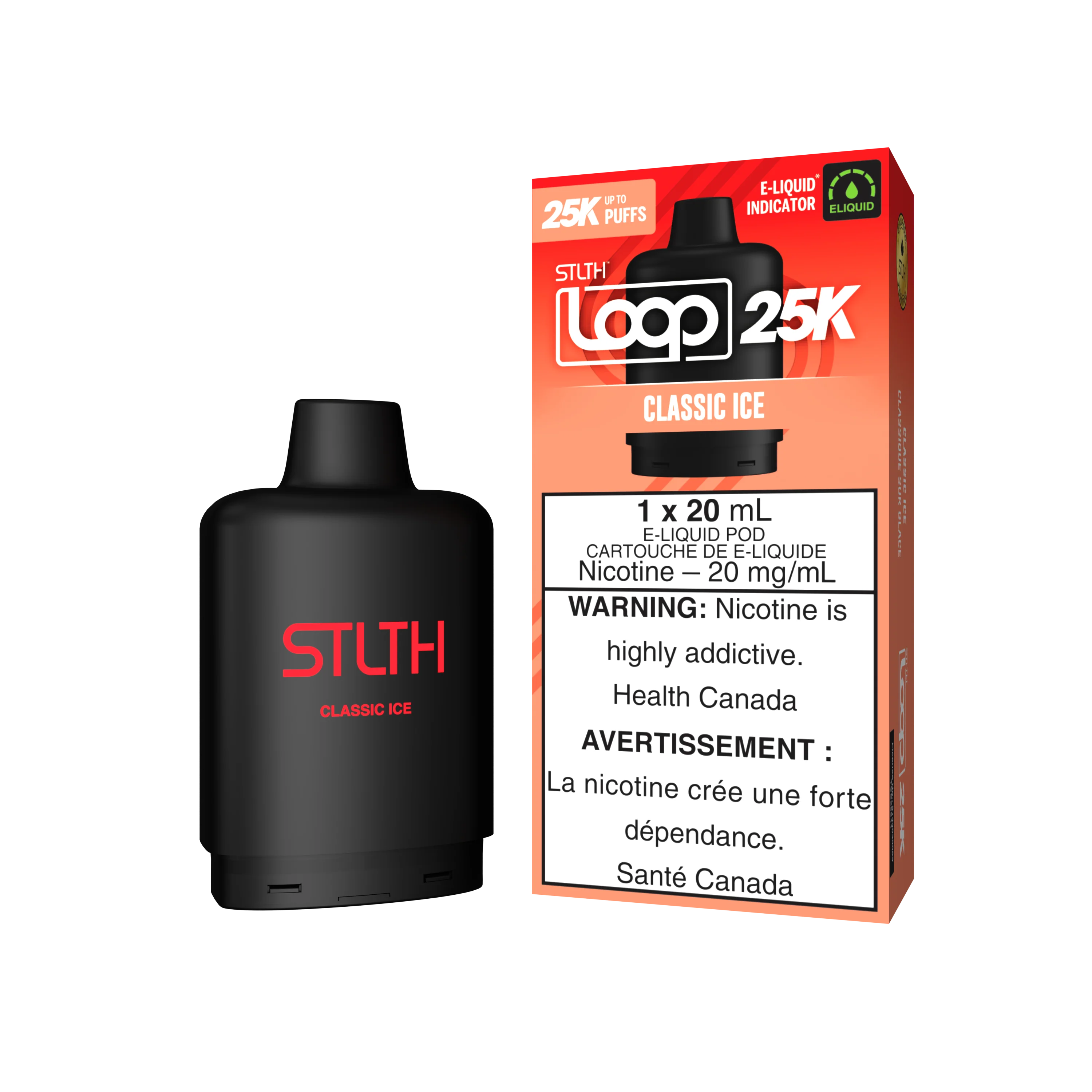 Classic Ice - STLTH Loop 25K Vape Pod – All VapeShop