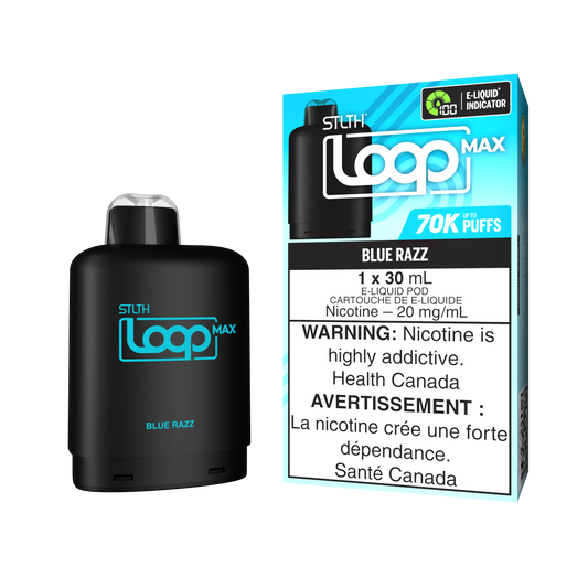 Blue Razz - STLTH Loop Max 70K Vape Pod